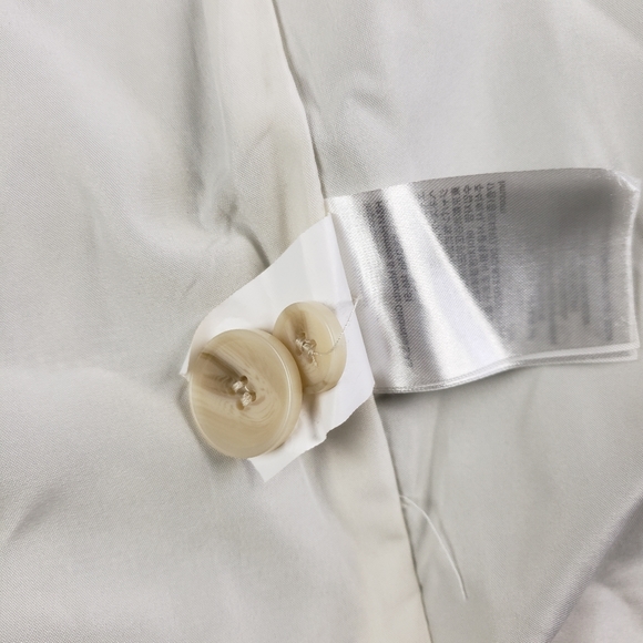 EUC✨ H&M women's large light green blue spring tweed blazer - Picture 7 of 12